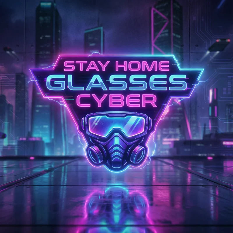 STAY HOME GLASSES CYBER