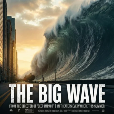 The Big Wave - AI Generated