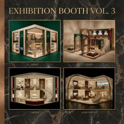 Exhibition Booth Vol. 3 - Luxury Retail Concepts