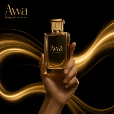 Showcase Campaign Creatives for Perfume Brand Awa